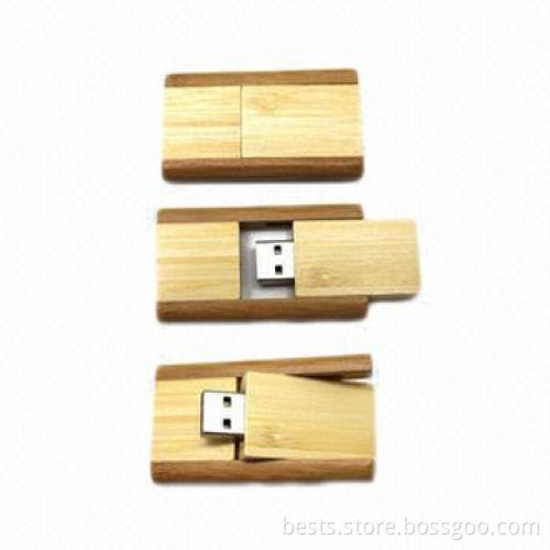 512MB to 64GB Eco-Friendly Wooden USB Flash Drive, Customized Logos are Accepted
